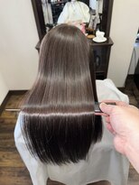 美容室 夢先案内&nbsp;ネオメテオストレート艶髪ロング