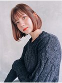 Aimee 町田　まとまるボブ×ショコラブラウン