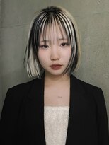 キャロルガーデンズ ボコカ 表参道(Carroll Gardens bococa)&nbsp;azu/ ブリーチ デザインカラー ハイライト