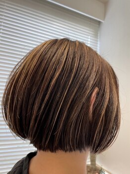ノウドミ(NODOMI)の写真/もっと髪色を楽しむなら《NODOMI》で脱白髪染め☆気になる白髪も染まるデザインカラーで美しい仕上がりへ＊
