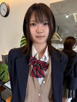 ナループロアボタン(Nalu pu loa BOTAN)&nbsp;レイヤーカット/ハッシュカット/ウルフカット