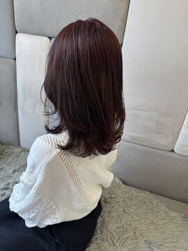 アナ ラーナ(Anna Lanna) ラズベリーピンク×ブリーチ無し＊森本ひろか＊