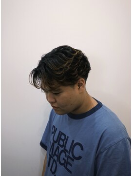 グランデュールオム(GRANDEUR HOMME) フェザーセンターパート