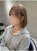 韓国ヘア/ブリーチなし/顔周りカット/レイヤーカット/