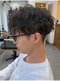 栃木メンズ波巻きスパイラルパーマシャドウパーマツイストパーマ