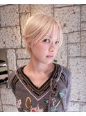 ブロンドカラー　ショートhair