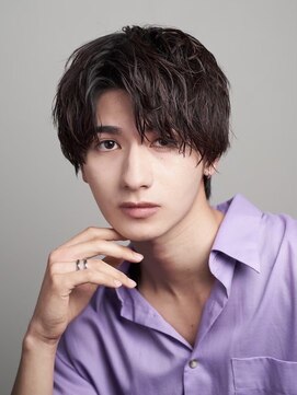 カルテット(Quartetto) ハイライト/マッシュパーマ/ウルフ/アッシュブラック/八王子駅