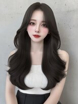 ユーフォリア 渋谷グランデ(Euphoria SHIBUYA GRANDE)&nbsp;韓国ヘア レイヤーカット ブリーチなし くびれヘア 20代 SAYAKA