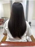 ツヤツヤストレート髪