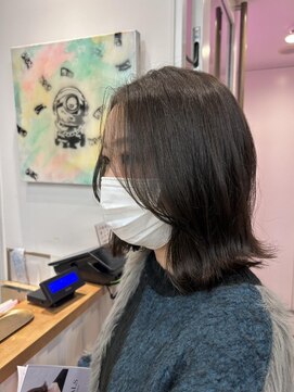 アバーブ ギンザ(Above Ginza) 20代30代40代50代◎外ハネボブ/オリーブベージュ