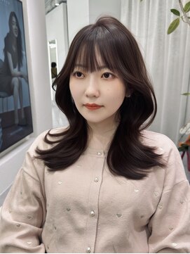 ウィーニード 名古屋(WENEED) レイヤーカット/韓国レイヤー/韓国ヘア/顔まわり/似合わせ