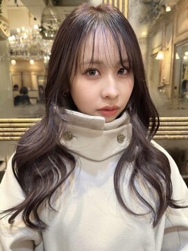 シンティアバイアルティナ 渋谷店(Cyntia by artina) グレーブラウン/ハイレイヤーカット/ヨシンモリ