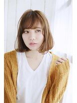 ティエル 町田店(tiel)&nbsp;【町田】ふんわりボブ×ブラウンカラー