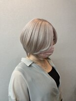 リングバイモアムー(Ring by Moremuu)&nbsp;ショート　ブリーチカラー