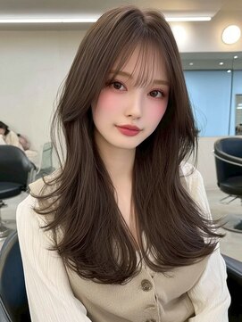 クイーン バイ ノイズ 西院(QUEEN by noism) 大人可愛い20代30代40代小顔ウルフレイヤーボブ丸みセミロング