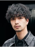 渋谷波巻きシャドウパーマツイストスパイラルフェザーパーマ緩め