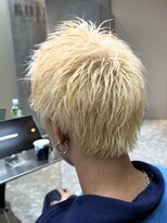 ブルニール 中崎町(BLEUNIR) スパイキーショート/ブリーチカラー