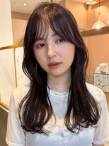 ラフ フロム ガーデン(Laf from GARDEN)&nbsp;くびれミディアム/レイヤー/顔周り/小顔/ベージュ/20代30代