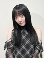 ルネラトーキョー(RUNERA TOKYO) 黒髪ロング 黒染め 髪質改善トリートメント