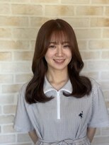 ヘアケアアンドヘアデザイン リベール(L:belle)&nbsp;韓国艶レイヤー×ピンクベージュ◇コモレビで叶えるくびれ美髪
