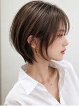アンサ 城陽寺田店(ANSA)&nbsp;20代30代40代50代ナチュラル大人可愛いレイヤーショートボブ