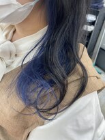 レガロヘアアトリエ(REGALO hair atelier)&nbsp;イヤリングカラー×ブルー