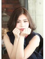 アジュール ヘアデザイン(Aｊu r hair design)&nbsp;透明感のあるボブスタイル