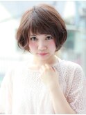 ナチュラルな動きが可愛いショートボブ Legami熊本