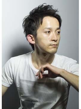 ザ シー 海老名(The C) ツーブロック束感ショート/黒髪メンズ　ザシー海老名　梅津まき