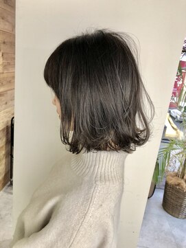 フォーク(FOLK) ナチュラルグラデーション×スモーキーベージュ 恵比寿