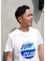 メンズヘアーモネ(men's hair MONE)&nbsp;アシメツーブロック×パーマ