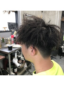 エムアンドコー(M&Co.) フェードブロック　ツイストパーマ