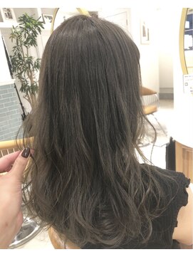 ロンド シャルム 吉祥寺(Lond charme) 【Lond charme 濱田麻佑】ゆるふわピスタチオベージュ