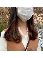 ツイギー 宮西店(TWiGGY)&nbsp;インナーカラーにAラインロング