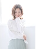 外ハネグレージュ