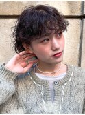 【デザインパーマ】のマッシュボブ