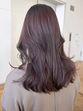 アルバム 銀座(ALBUM GINZA) ピンクラベンダー_ショコラアッシュヘルシースタイル_ba444061