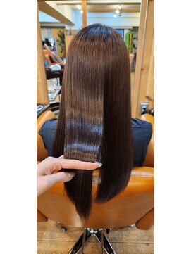 エルムトウキョウ(ELM Tokyo) 初めての縮毛矯正も毛先までサラ艶☆