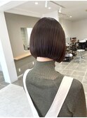 前下がり フィットするボブ  中村隆一