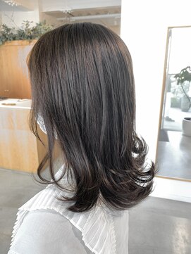 シーツー 三吉店(C2) 白髪ぼかしカラー、オリーブベージュ