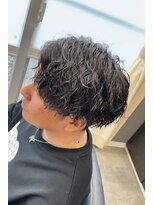 ブランシェ 西松山店 マッシュ×波巻きスパイラル