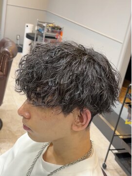 アビールブレ 新潟万代(ABEY LEVRAI) 新潟ツイストスパイラル 新潟メンズパーマ マッシュパーマ