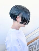 モリオ フロム ロンドン 成増店&nbsp;【morio成増 セリザワ】刈り上げハンサムショート エメラルド