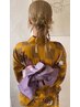 特別な日のヘアセット