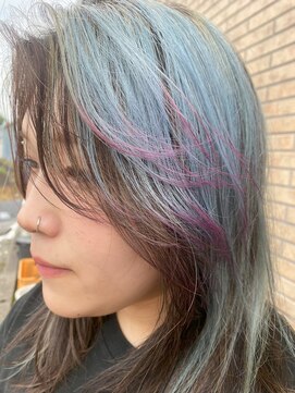 メルシー(merci) 【merci古河店】水色で作るアンブレラカラー