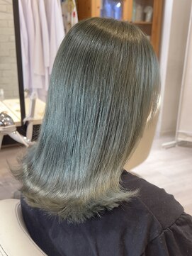 サロンドジョー(salon de joe) ケアブリーチダブルカラーインナーカラーハイトーン髪質改善