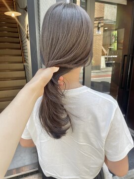 コフィー バイ メルト 吉祥寺(cofy by melt) 【松本咲花】ブリーチなしオリーブベジュ/オリーブグレージュ