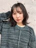 カット　リタッチカラー　2ステップトリートメント　￥9900