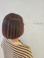 エメ バイ ヘアーポケット(aimer by hair pocket)&nbsp;*+aimerが叶える...ツヤツヤボブ