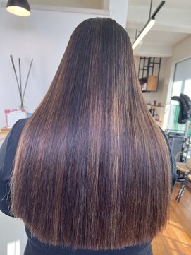 スキル 水戸(SKILL) バレイヤージュ/ハイライト/トリートメントストレート